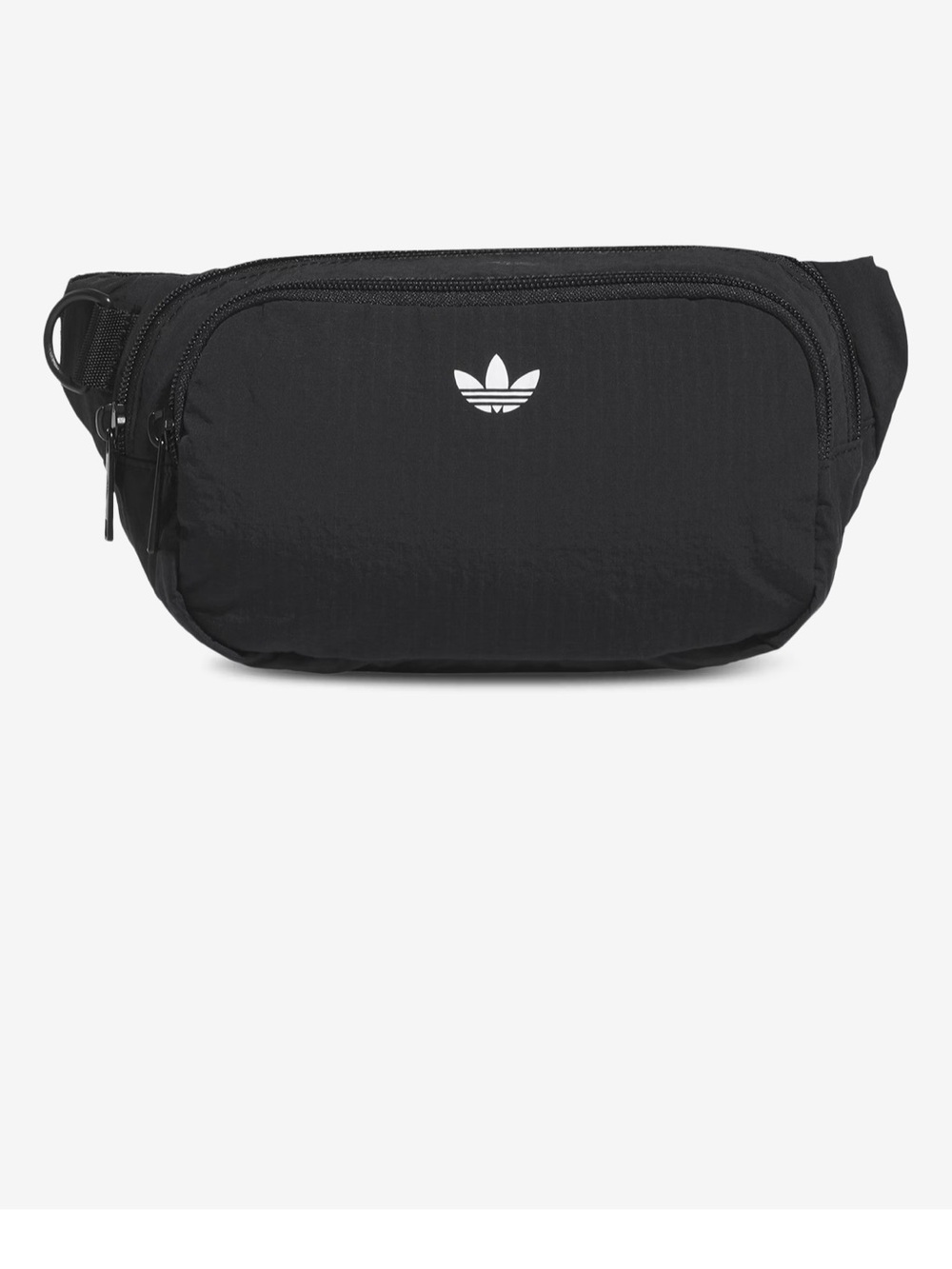 adidas Originals For All Black Trefoil Hip Waist Pack with White Logo NWT